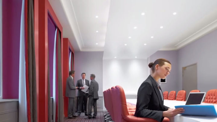 Λαμπτήρες Philips MASTER LED στο ξενοδοχείο Grand Sofitel, Άμστερνταμ, Ολλανδία