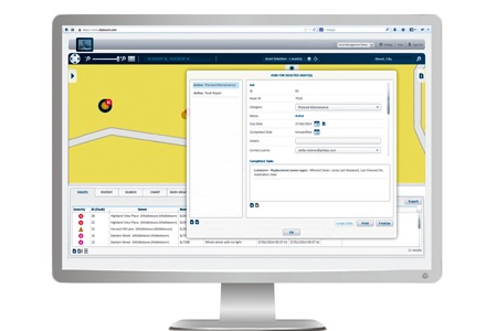 Η εικόνα δείχνει τον τρόπο λειτουργίας του CityTouch LightPoint