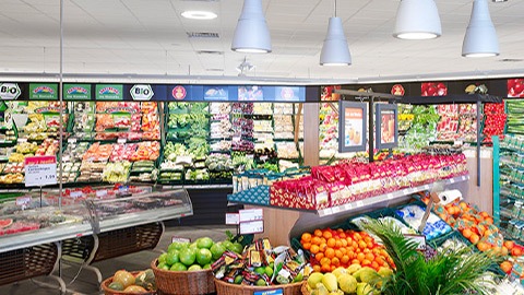 Πιο κοντινή ματιά στα φωτιστικά Philips LED για φρούτα και λαχανικά 