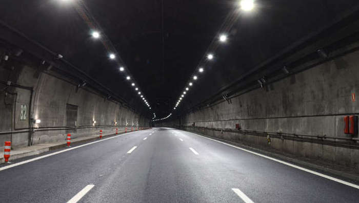 Η είσοδος της σήραγγας Lundbytunnel