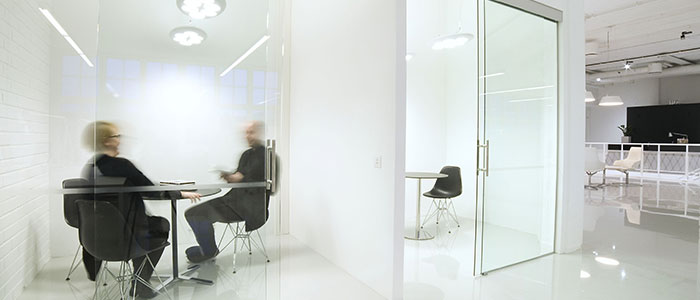 Χώρος γραφείου φωτισμένος από την Philips Lighting