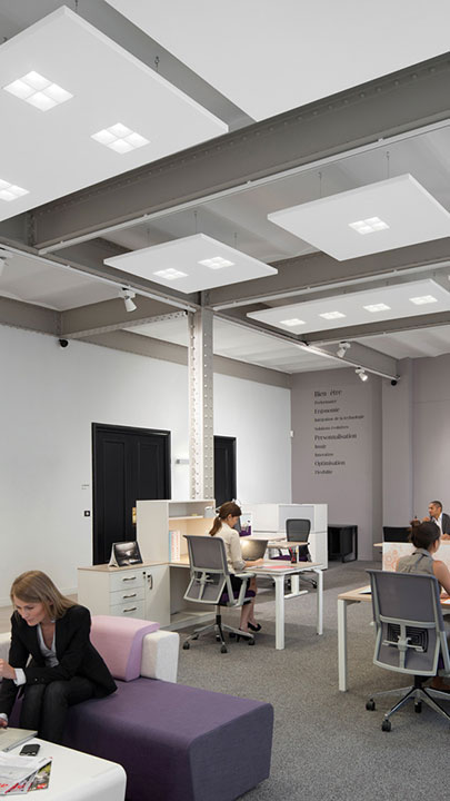 Γραφείο με μονάδα Soundlight Comfort