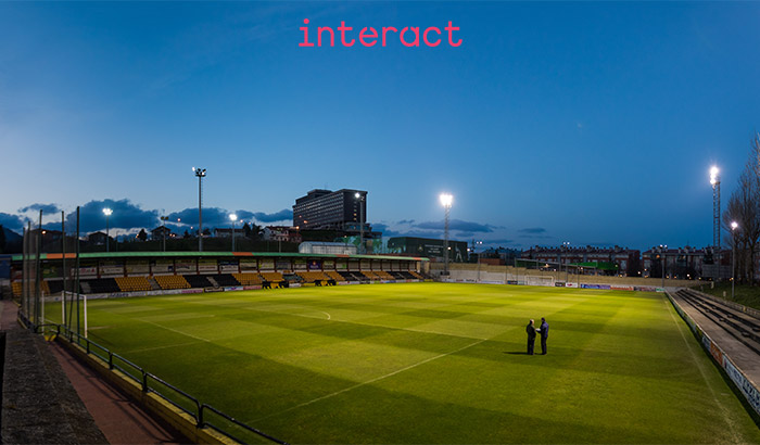Interact Lighting Διαχείριση για αθλητικούς χώρους ψυχαγωγίας