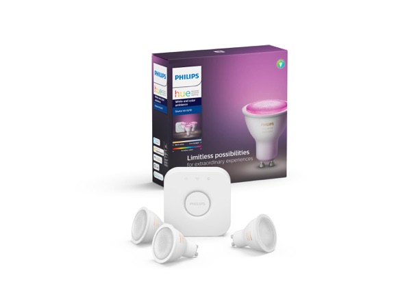 Philips Hue White and Color Ambiance starter kit GU10